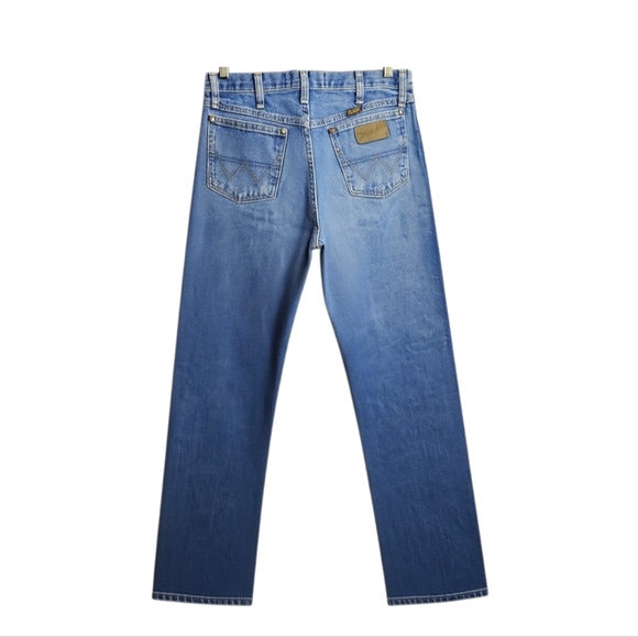 Wrangler Other - Wrangler George Strait Collection Cowboy Cut Blue Denim Jeans Men's 32x32